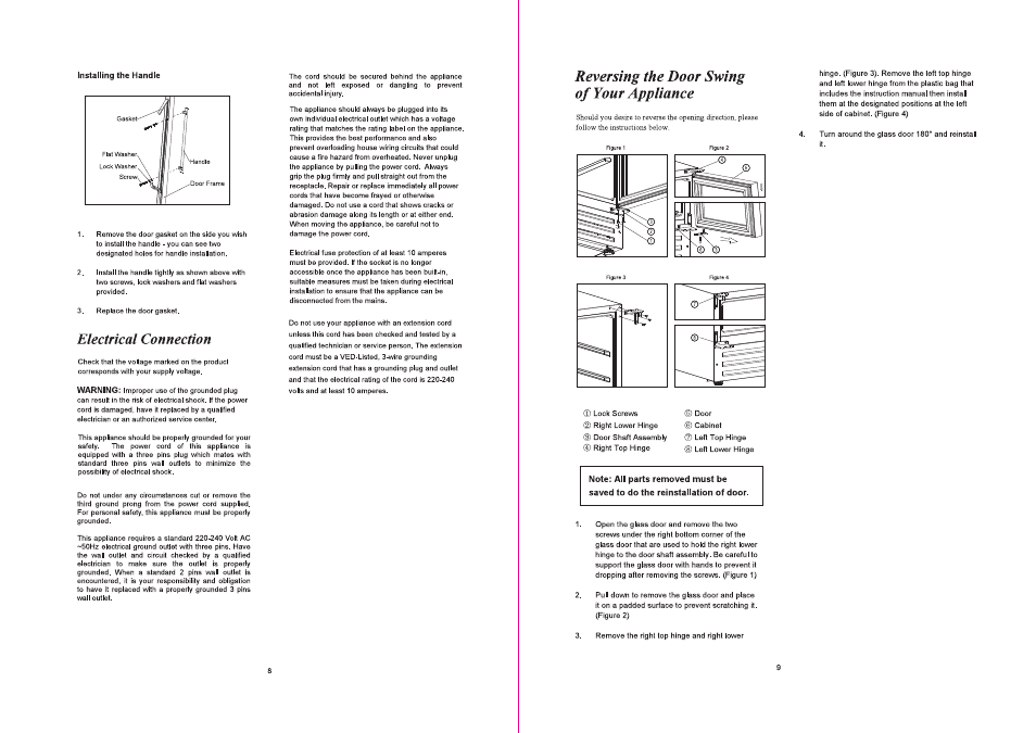 Lec 600WC Mk2 User Manual | Page 8 / 8