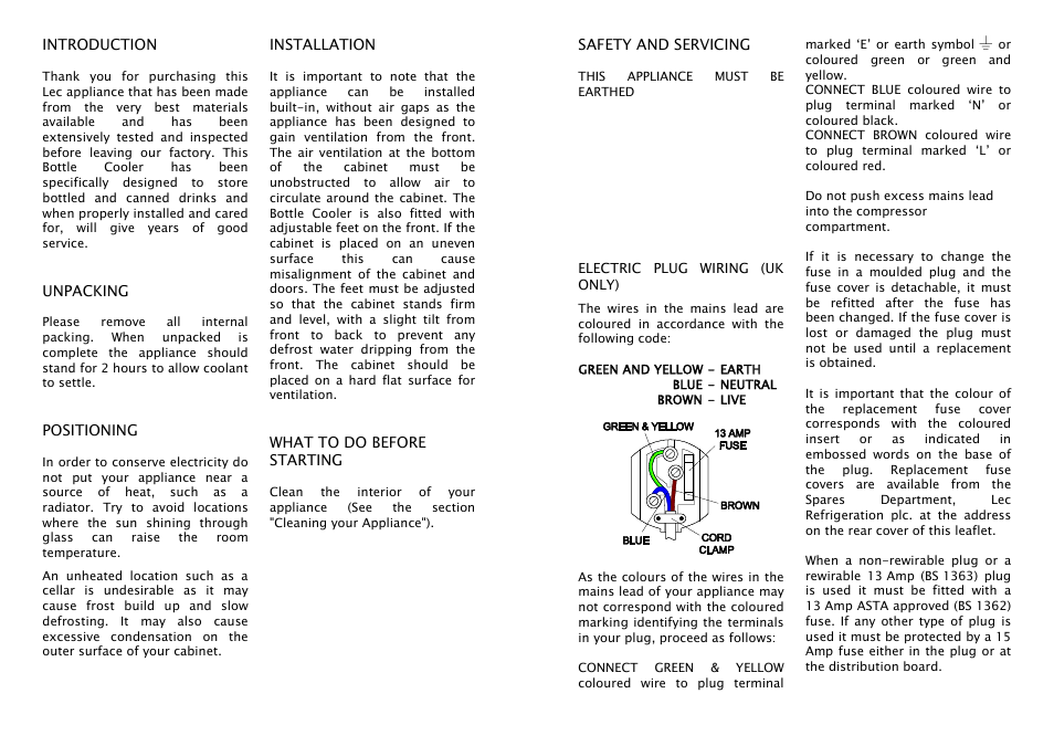 Lec BC9097ST User Manual | Page 2 / 5