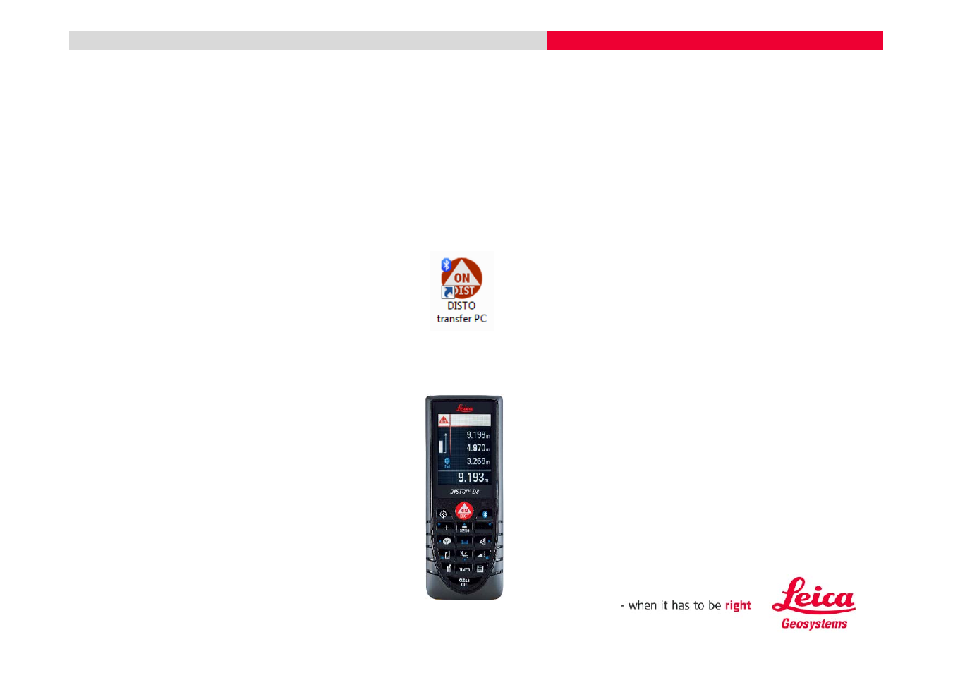 Leica Geosystems Leica DISTO transfer - How to connect User Manual | Page 14 / 34