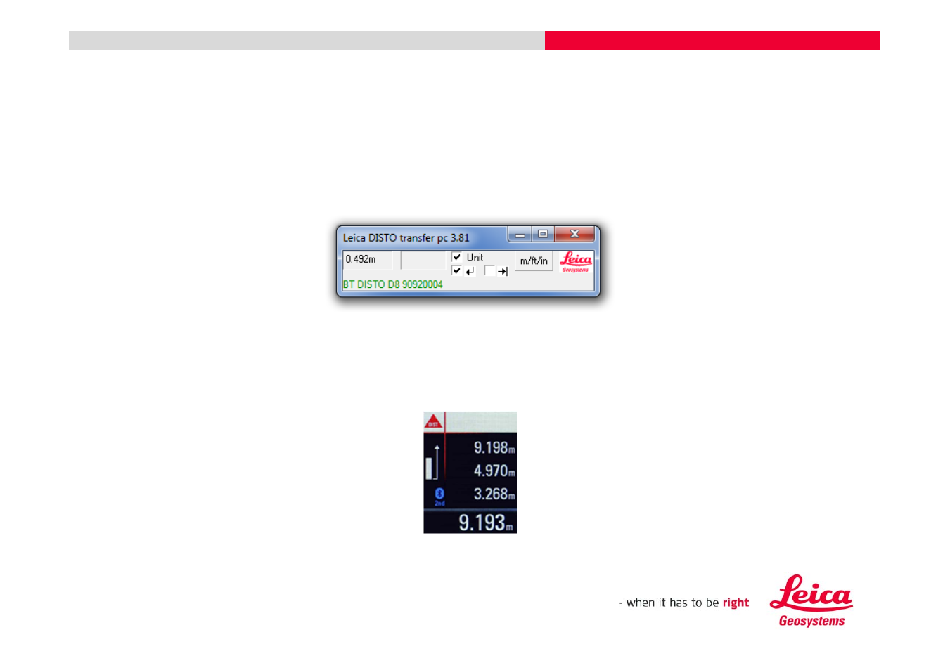 Leica Geosystems Leica DISTO transfer - How to connect User Manual | Page 16 / 34
