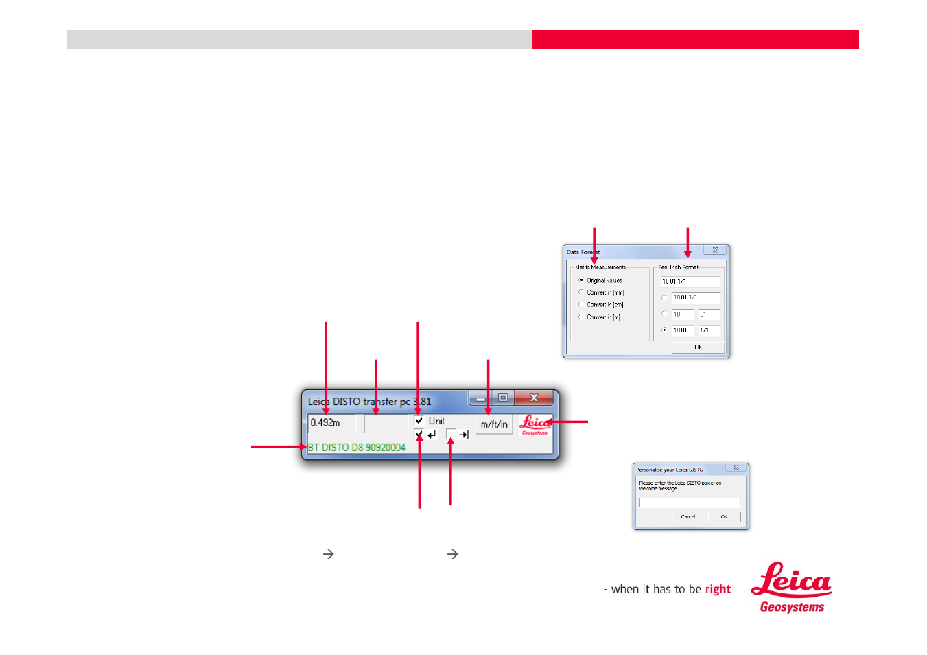 Leica Geosystems Leica DISTO transfer - How to connect User Manual | Page 17 / 34