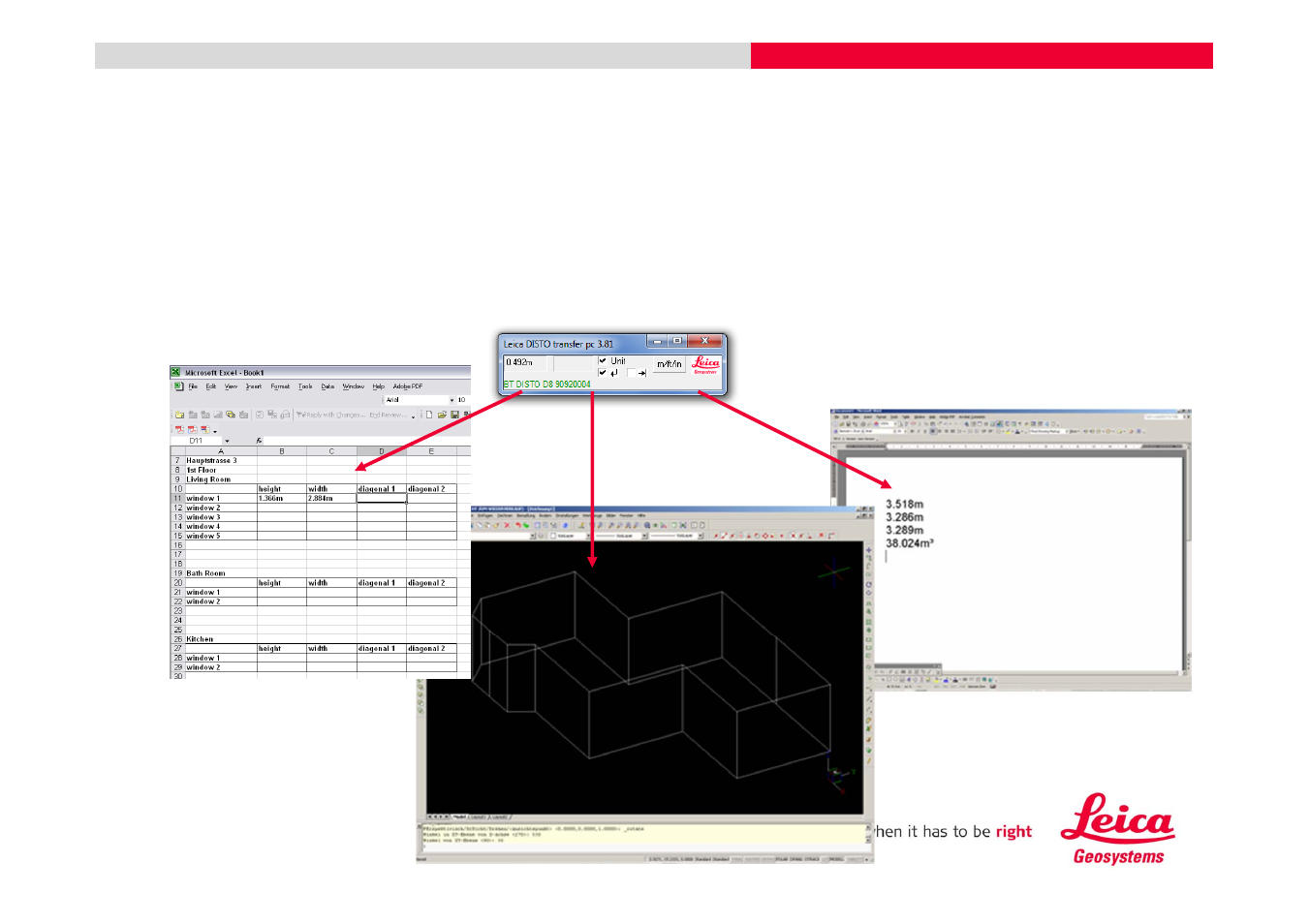 Leica Geosystems Leica DISTO transfer - How to connect User Manual | Page 18 / 34