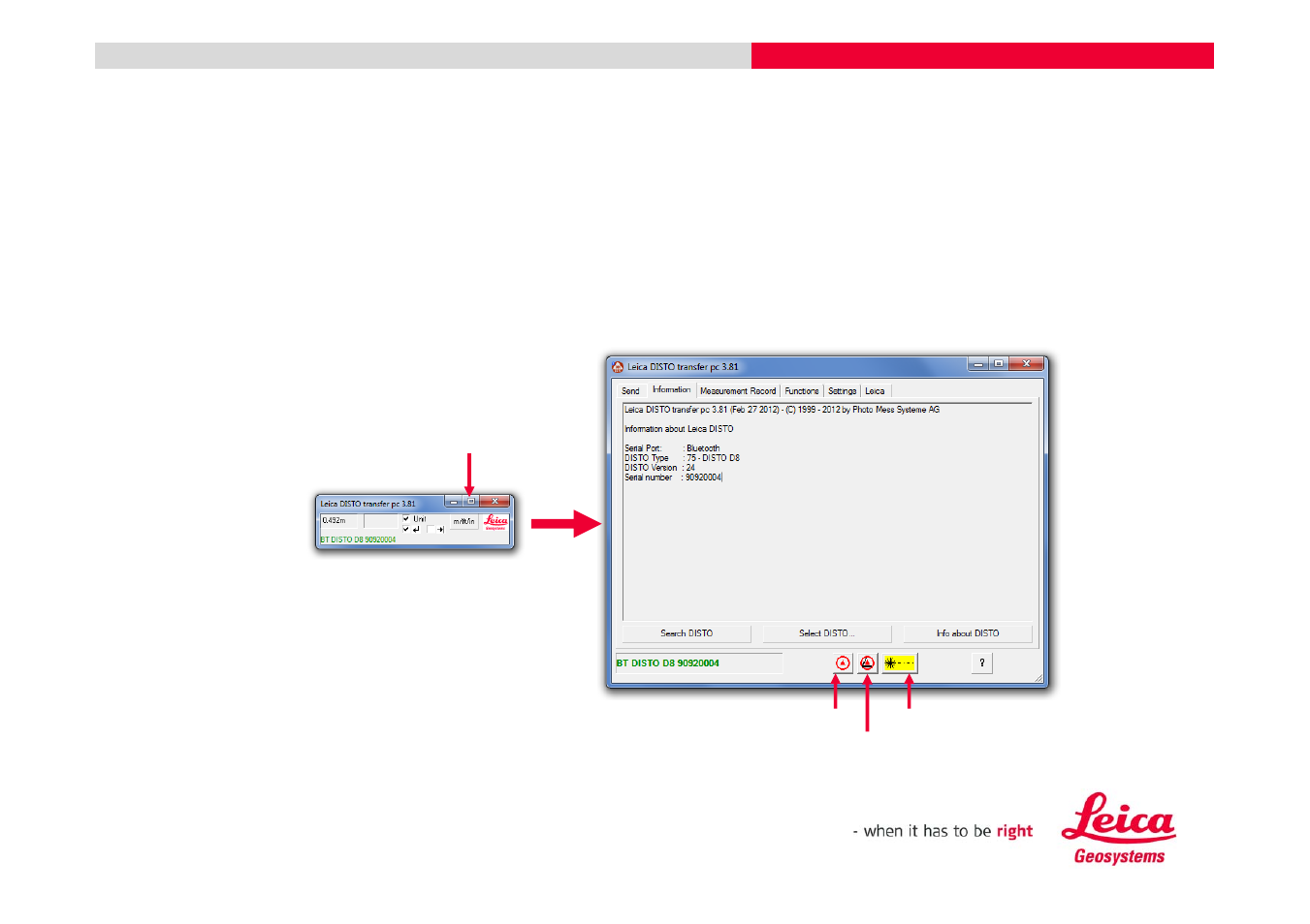 Leica Geosystems Leica DISTO transfer - How to connect User Manual | Page 22 / 34