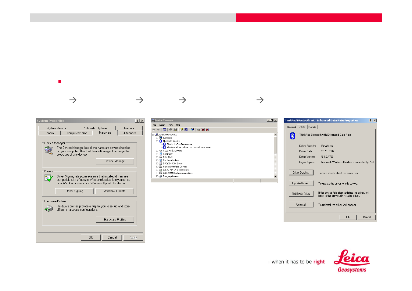 Leica Geosystems Leica DISTO transfer - How to connect User Manual | Page 25 / 34