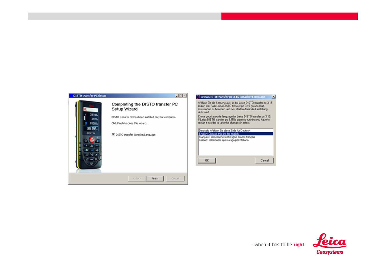 Leica disto™ transfer how to install | Leica Geosystems Leica DISTO transfer - How to connect User Manual | Page 7 / 34