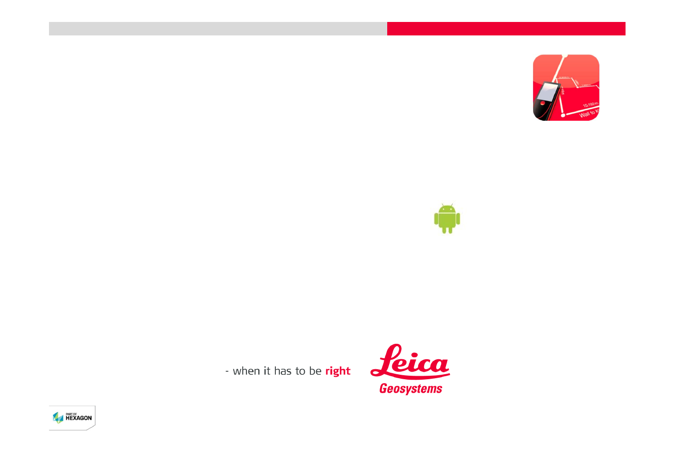 Leica disto™ sketch | Leica Geosystems DISTO + Bluetooth – getting started on Android User Manual | Page 12 / 24