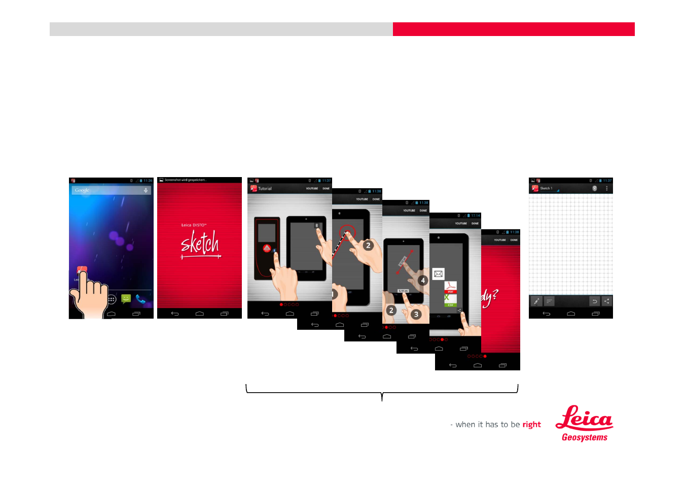 Leica Geosystems DISTO + Bluetooth – getting started on Android User Manual | Page 14 / 24
