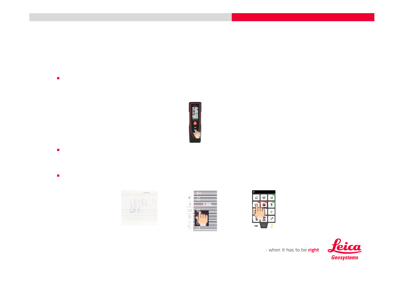 Leica Geosystems DISTO + Bluetooth – getting started on Android User Manual | Page 20 / 24