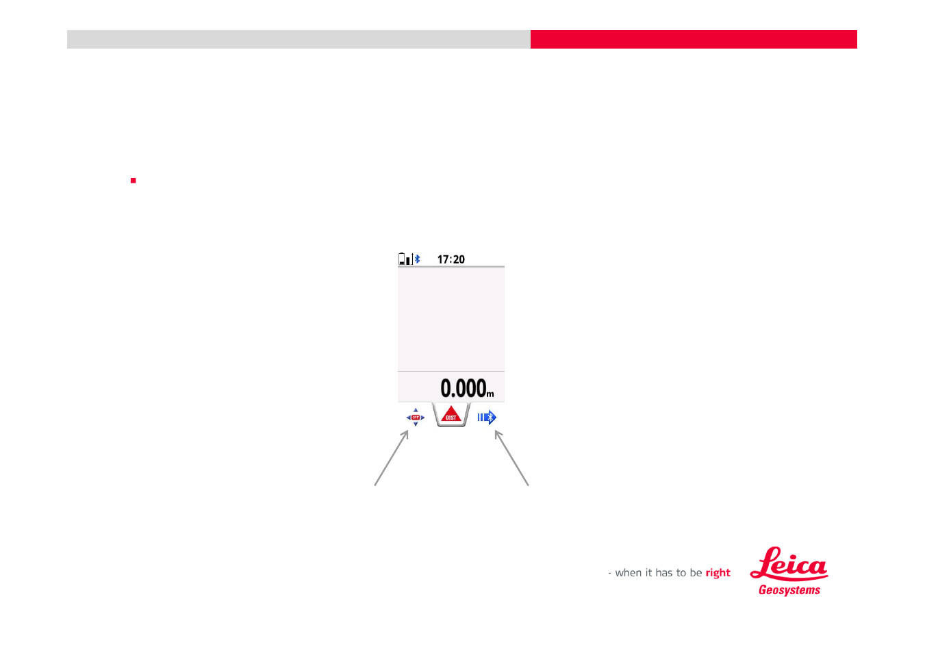 Leica Geosystems DISTO + Bluetooth – getting started on Windows 8 User Manual | Page 23 / 24