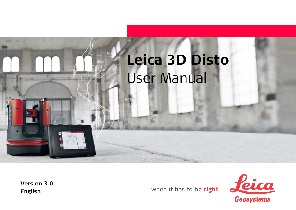Leica Geosystems Leica 3D Disto - Manual User Manual | 219 pages