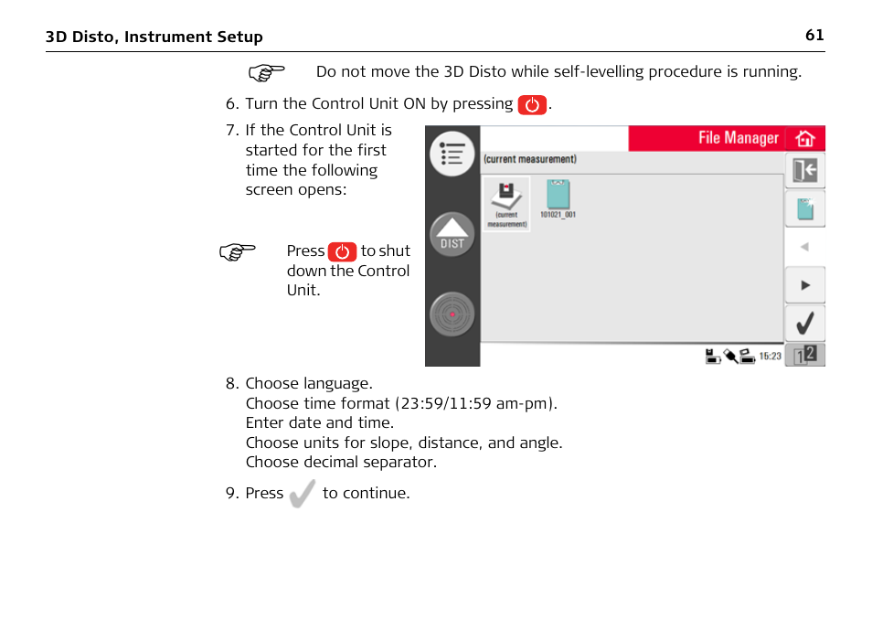 Leica Geosystems Leica 3D Disto - Manual User Manual | Page 61 / 219