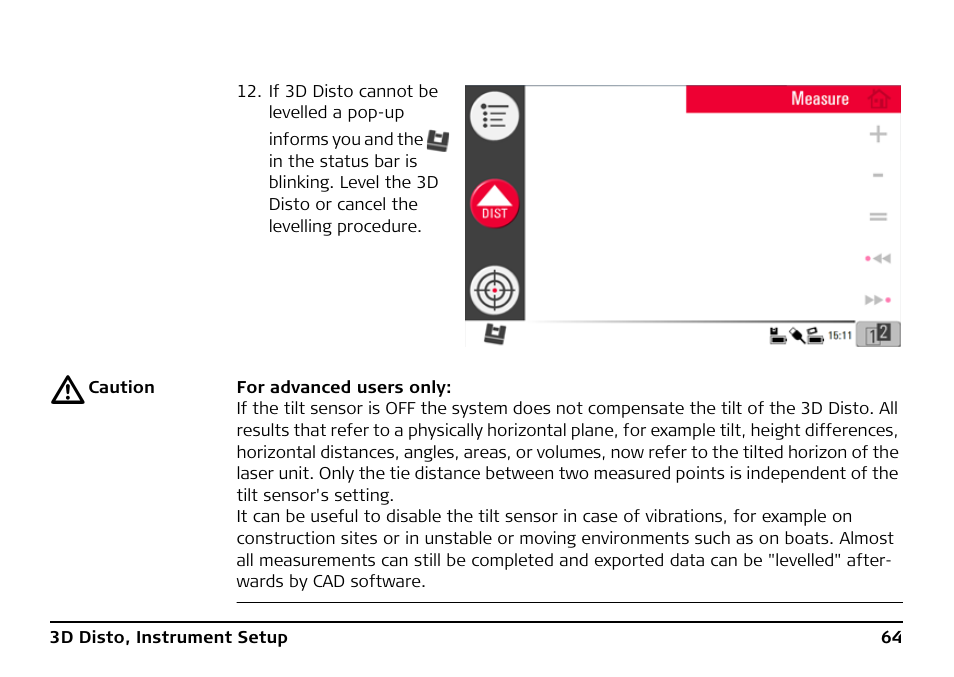 Leica Geosystems Leica 3D Disto - Manual User Manual | Page 64 / 219