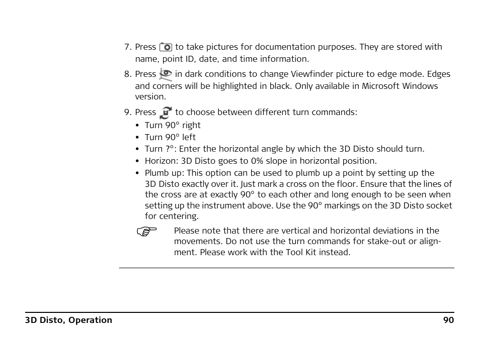 Leica Geosystems Leica 3D Disto - Manual User Manual | Page 90 / 219