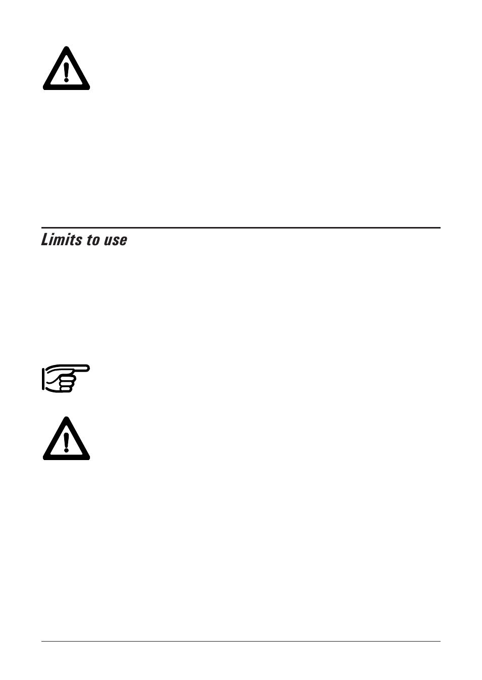 Limits to use | Leica Geosystems SNLL121 User Manual | Page 16 / 28
