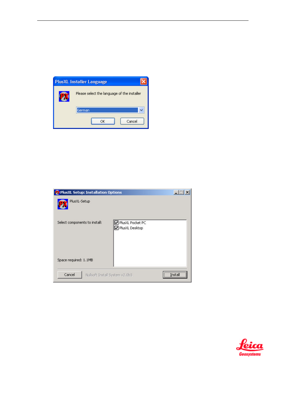 Leica Geosystems PlusXL User Manual | Page 5 / 15