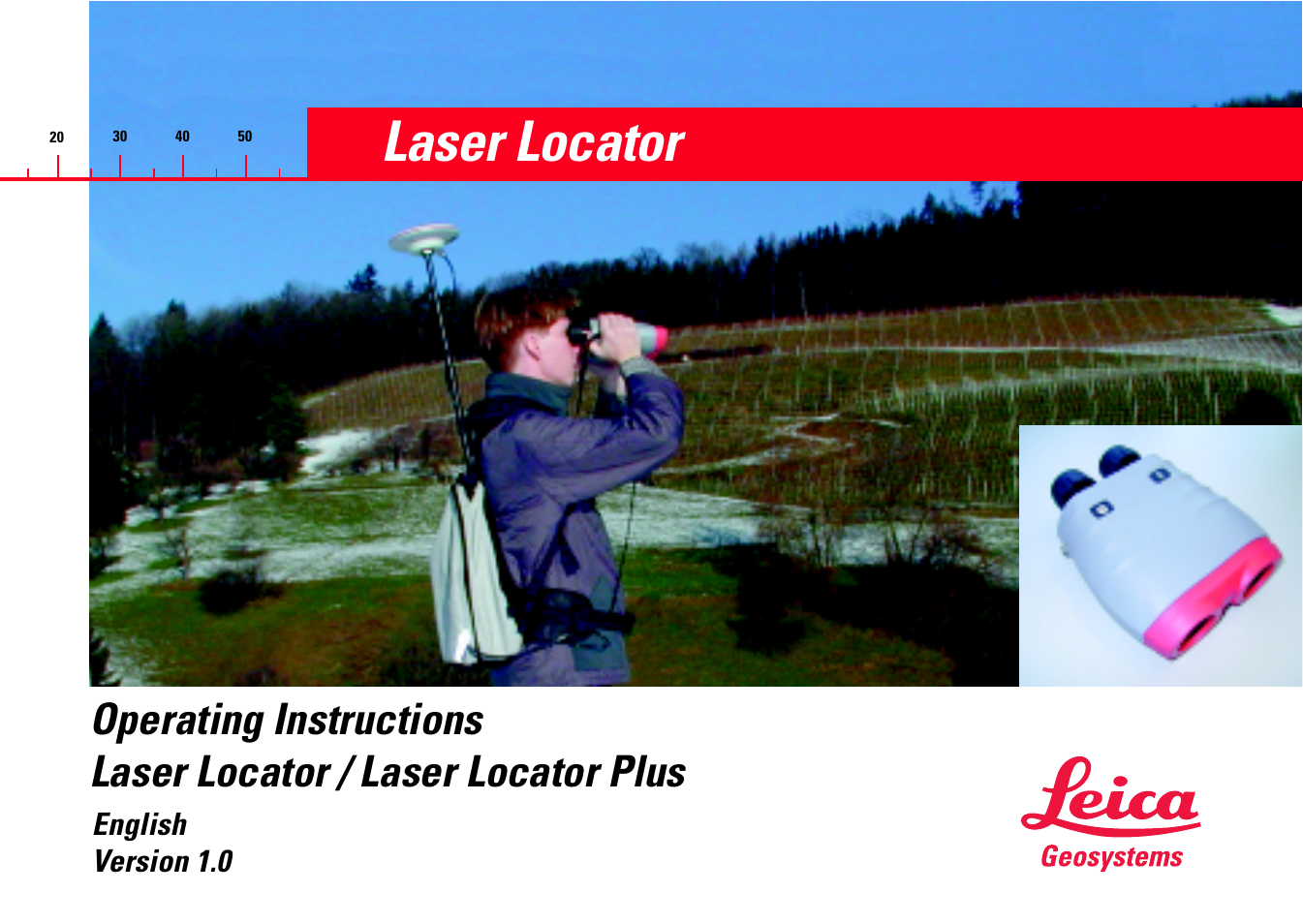 Leica Geosystems Laser Locator User Manual | 46 pages