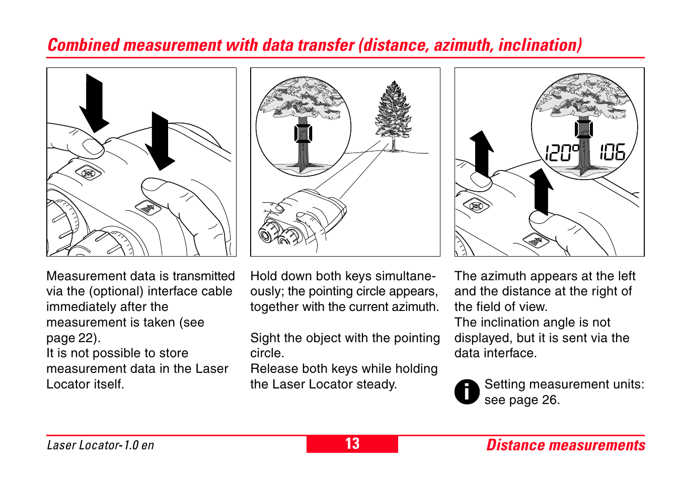 Leica Geosystems Laser Locator User Manual | Page 13 / 46