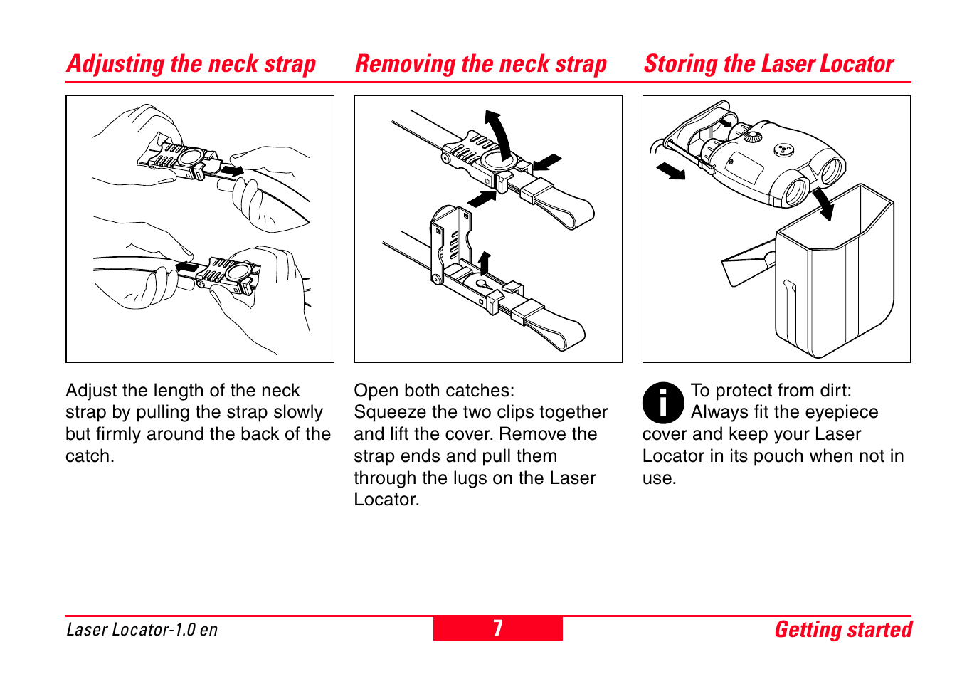 Leica Geosystems Laser Locator User Manual | Page 7 / 46