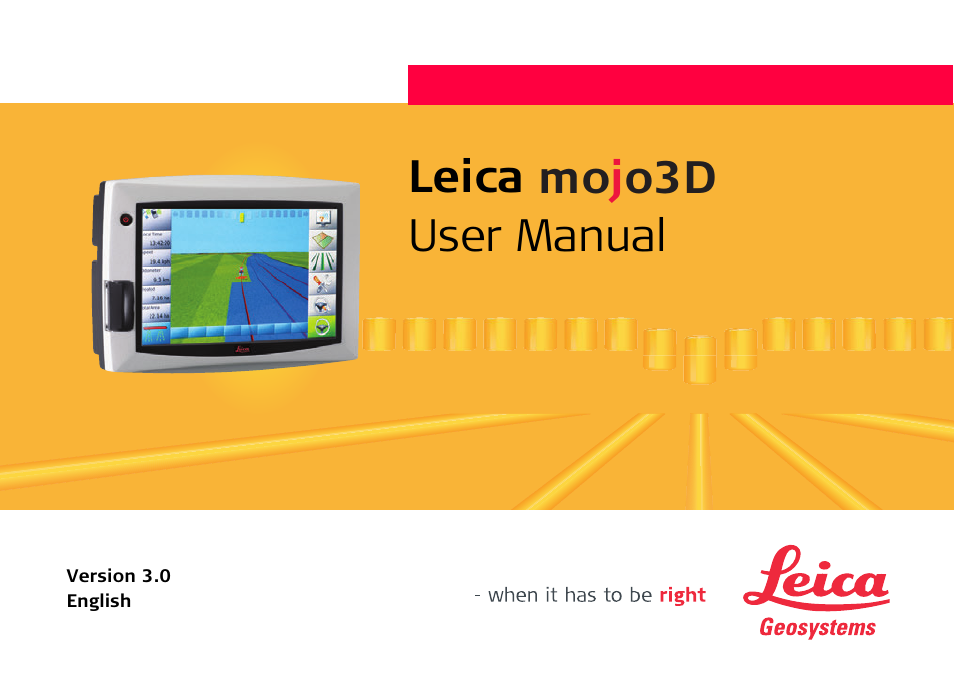 Leica Geosystems Leica mojo3D - User Manual User Manual | 378 pages