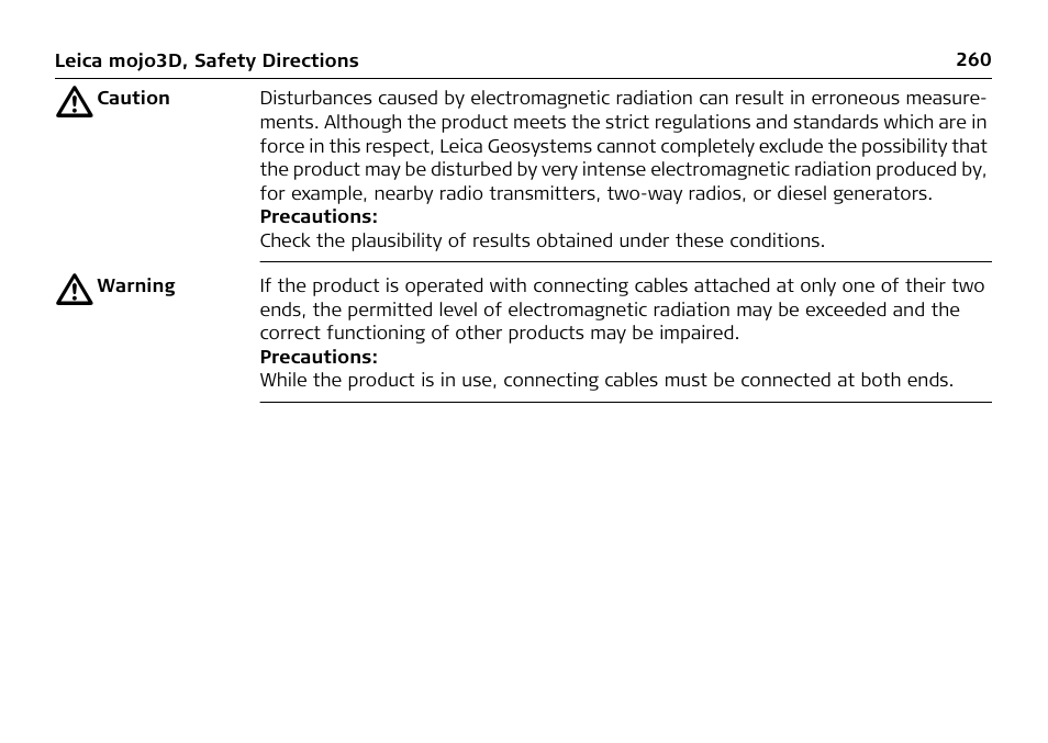 Leica Geosystems Leica mojo3D - User Manual User Manual | Page 260 / 378