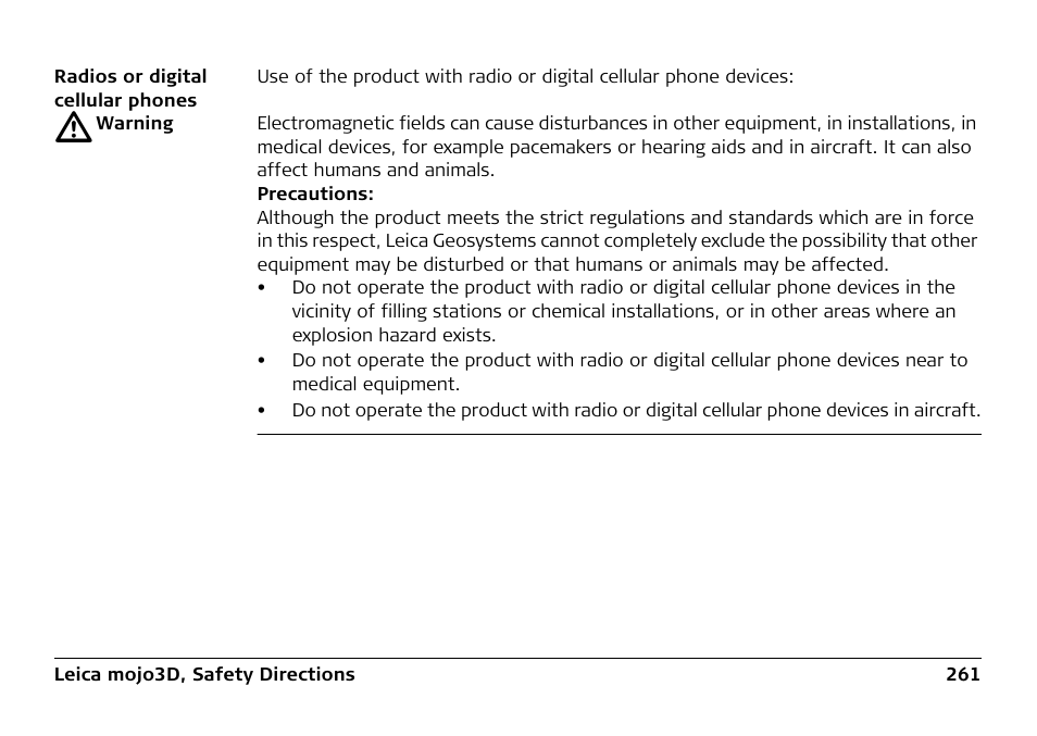 Leica Geosystems Leica mojo3D - User Manual User Manual | Page 261 / 378