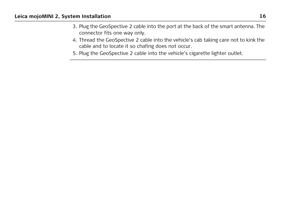 Leica Geosystems Leica mojoMINI 2 - User Manual User Manual | Page 16 / 94