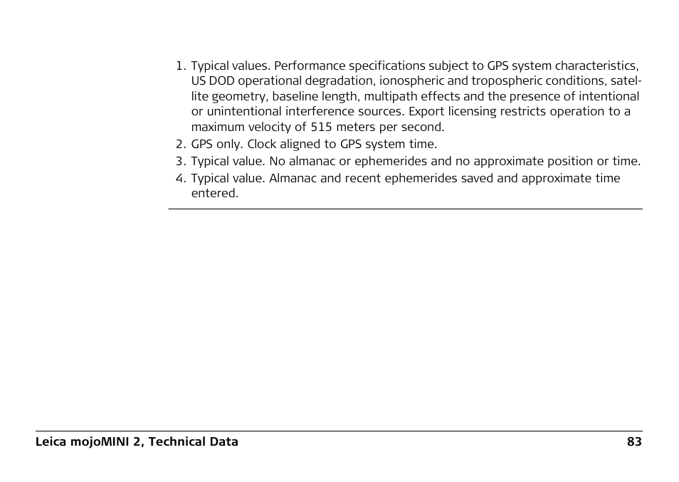 Leica Geosystems Leica mojoMINI 2 - User Manual User Manual | Page 83 / 94