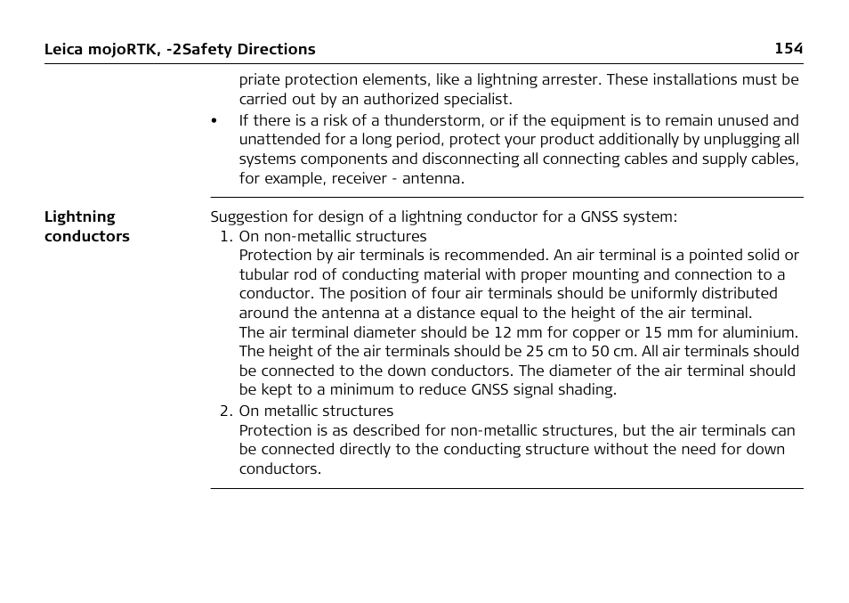 Leica Geosystems Leica mojoRTK User Manual | Page 154 / 210