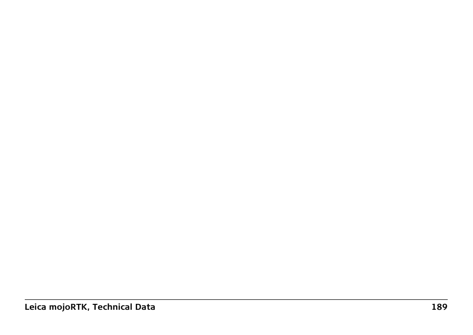 Leica Geosystems Leica mojoRTK User Manual | Page 189 / 210