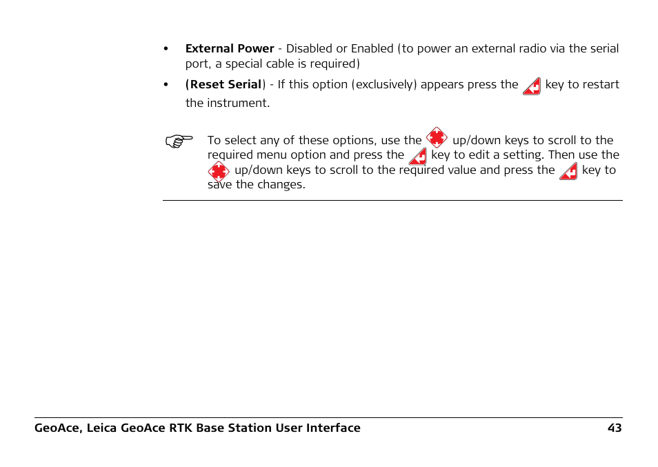 Leica Geosystems Leica GeoAce User Manual | Page 43 / 114