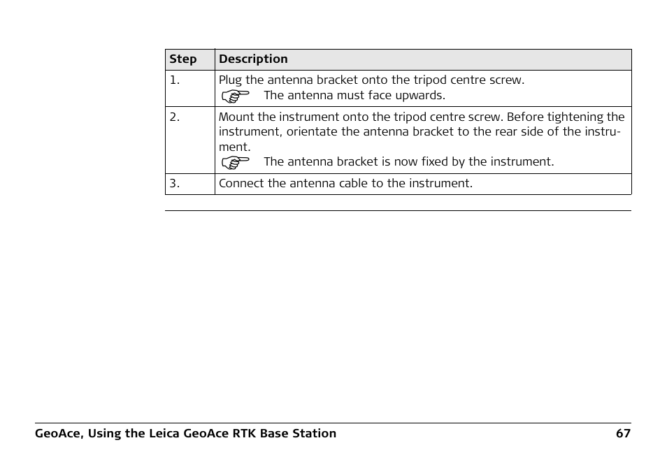 Leica Geosystems Leica GeoAce User Manual | Page 67 / 114