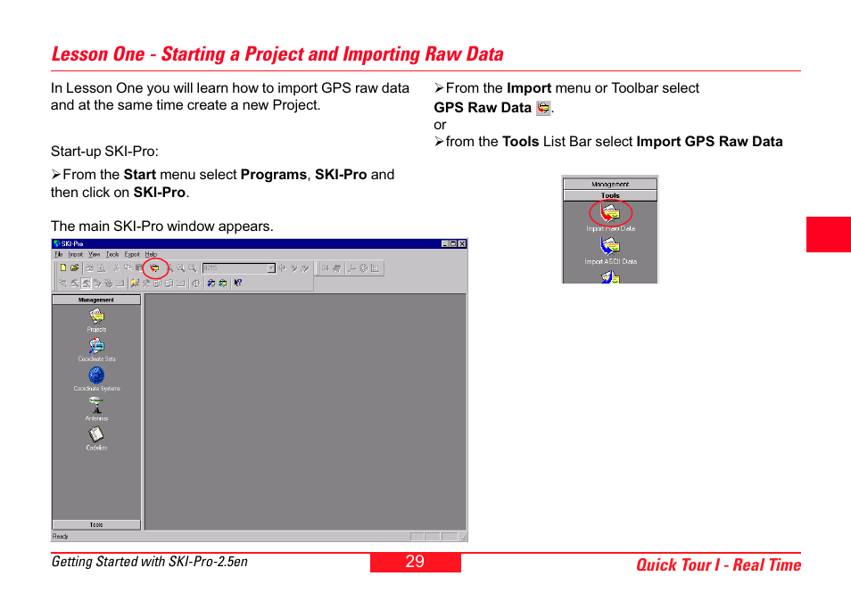 Leica Geosystems SKI-Pro User Manual | Page 29 / 76