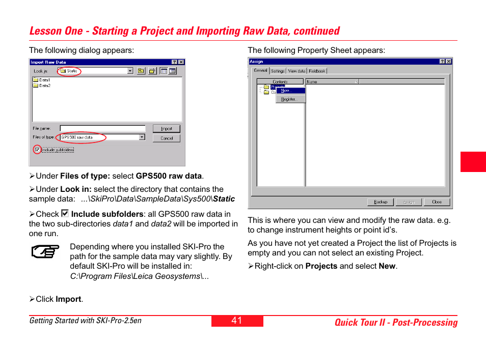 Leica Geosystems SKI-Pro User Manual | Page 41 / 76