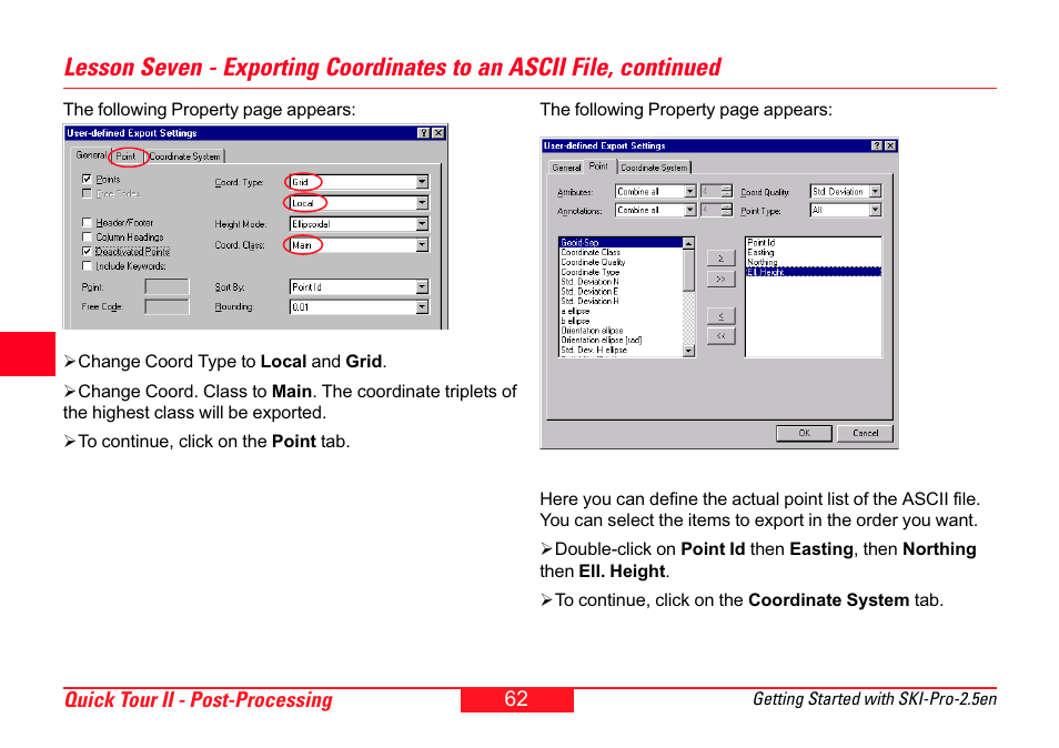 Leica Geosystems SKI-Pro User Manual | Page 62 / 76