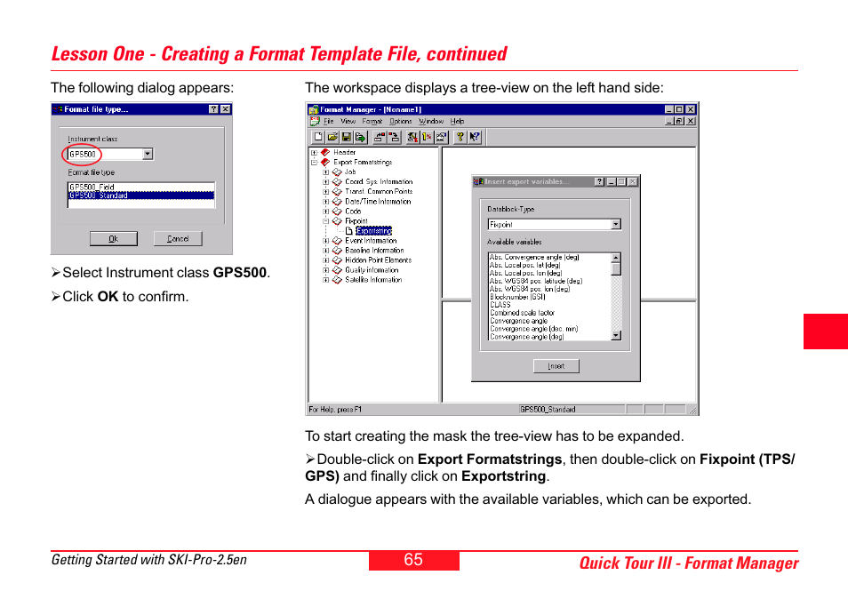 Leica Geosystems SKI-Pro User Manual | Page 65 / 76
