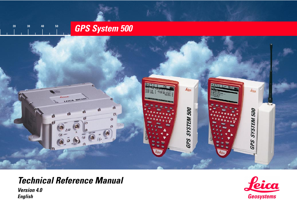 Leica Geosystems GPS System 500 - Technical Reference Manual User Manual | 391 pages