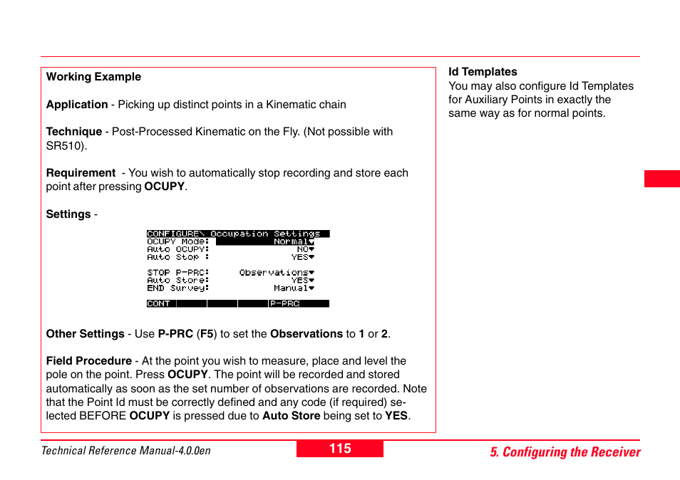 Leica Geosystems GPS System 500 - Technical Reference Manual User Manual | Page 115 / 391