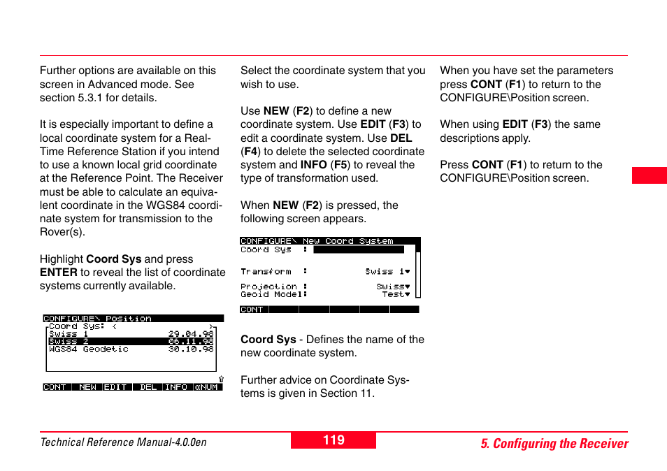 Leica Geosystems GPS System 500 - Technical Reference Manual User Manual | Page 119 / 391