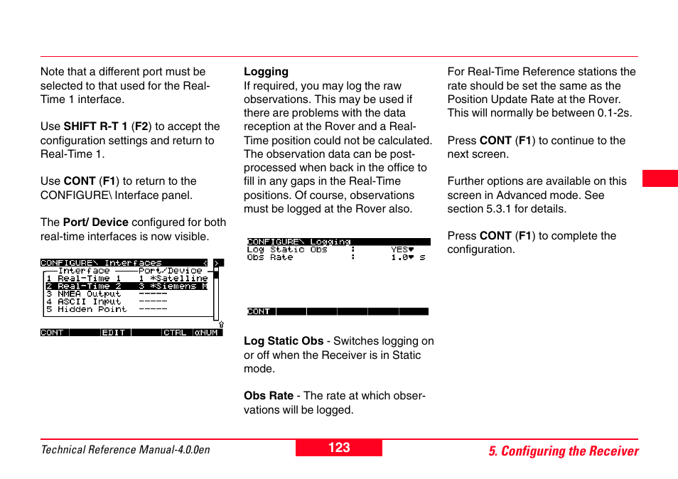 Leica Geosystems GPS System 500 - Technical Reference Manual User Manual | Page 123 / 391