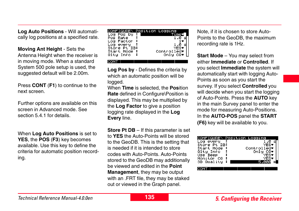 Leica Geosystems GPS System 500 - Technical Reference Manual User Manual | Page 135 / 391