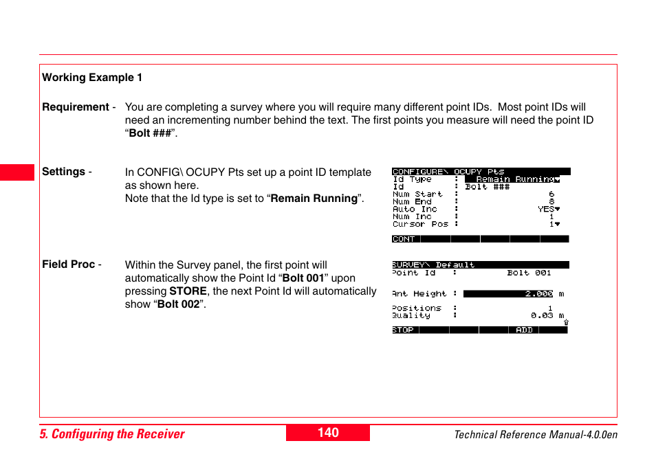 Leica Geosystems GPS System 500 - Technical Reference Manual User Manual | Page 140 / 391