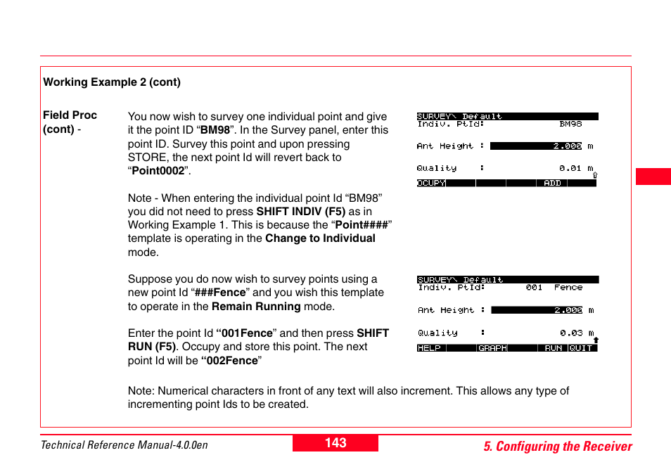Leica Geosystems GPS System 500 - Technical Reference Manual User Manual | Page 143 / 391