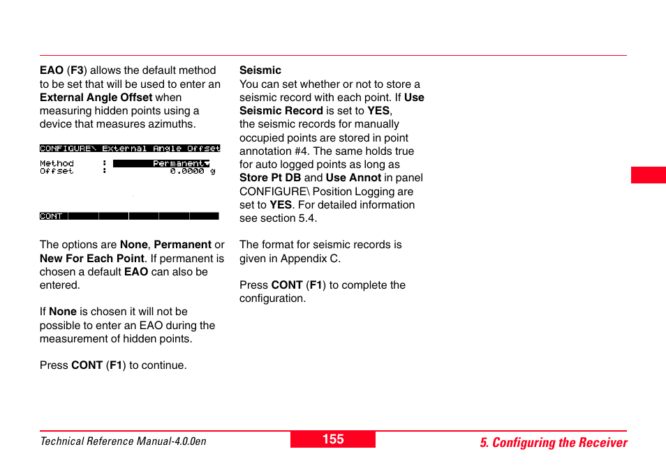 Leica Geosystems GPS System 500 - Technical Reference Manual User Manual | Page 155 / 391