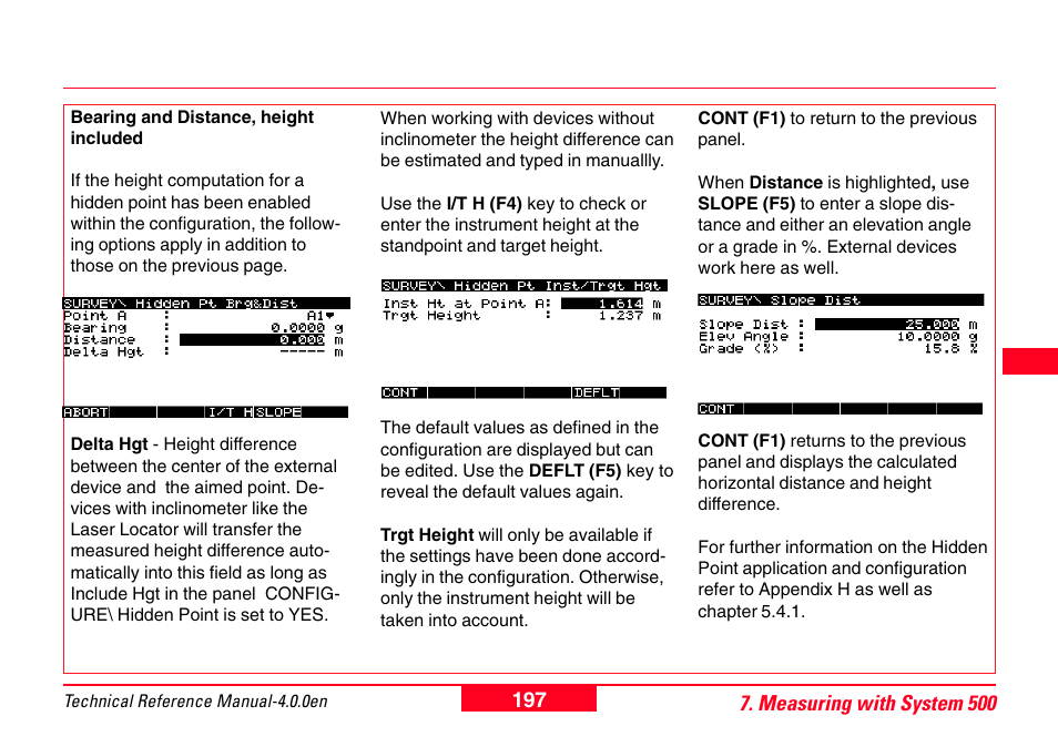 Leica Geosystems GPS System 500 - Technical Reference Manual User Manual | Page 197 / 391