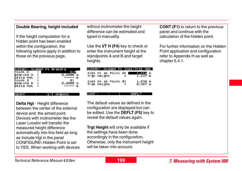 Leica Geosystems GPS System 500 - Technical Reference Manual User Manual | Page 199 / 391