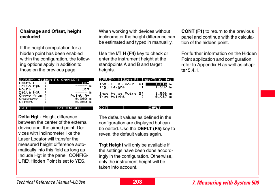 Leica Geosystems GPS System 500 - Technical Reference Manual User Manual | Page 203 / 391