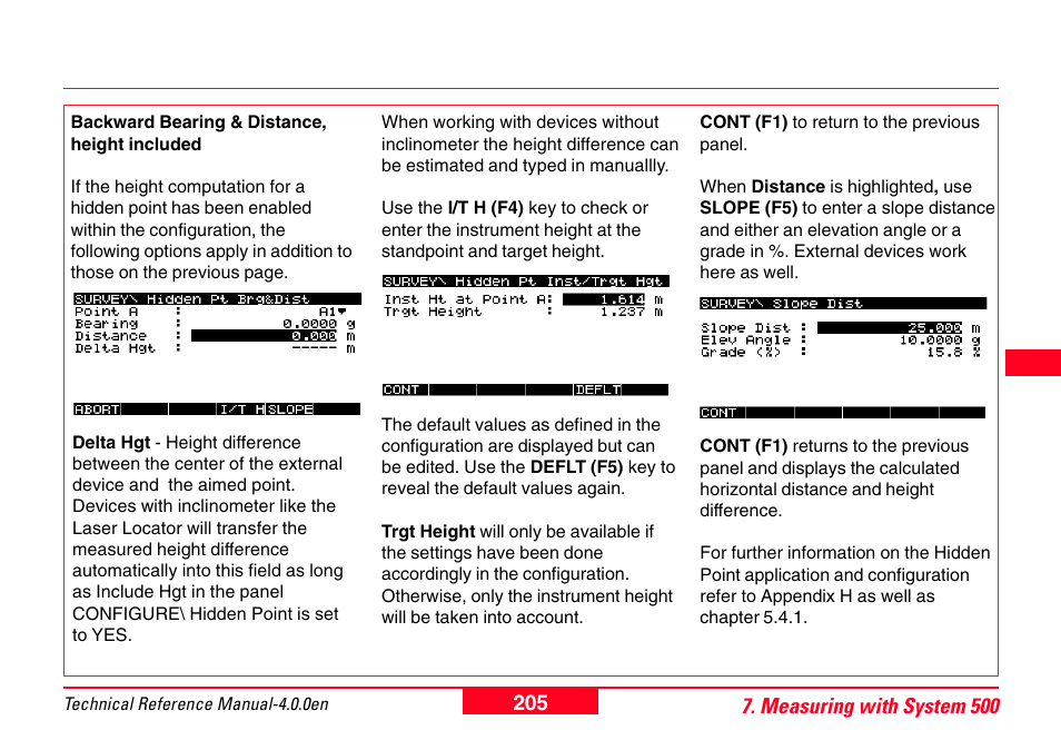 Leica Geosystems GPS System 500 - Technical Reference Manual User Manual | Page 205 / 391