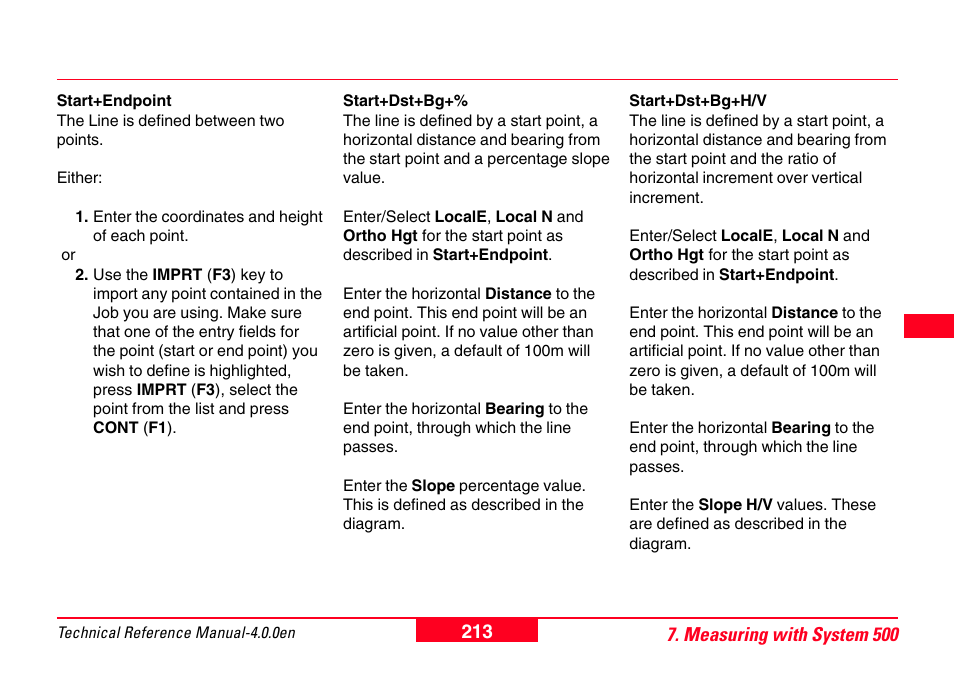 Leica Geosystems GPS System 500 - Technical Reference Manual User Manual | Page 213 / 391