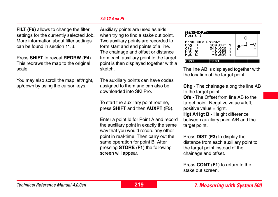 12 aux pt | Leica Geosystems GPS System 500 - Technical Reference Manual User Manual | Page 219 / 391
