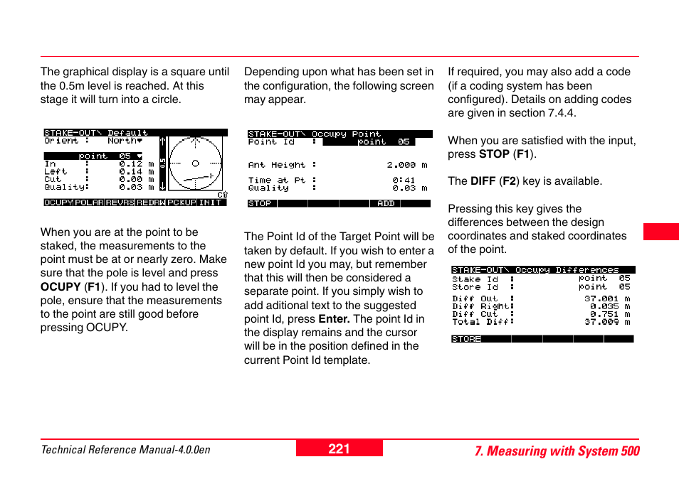 Leica Geosystems GPS System 500 - Technical Reference Manual User Manual | Page 221 / 391
